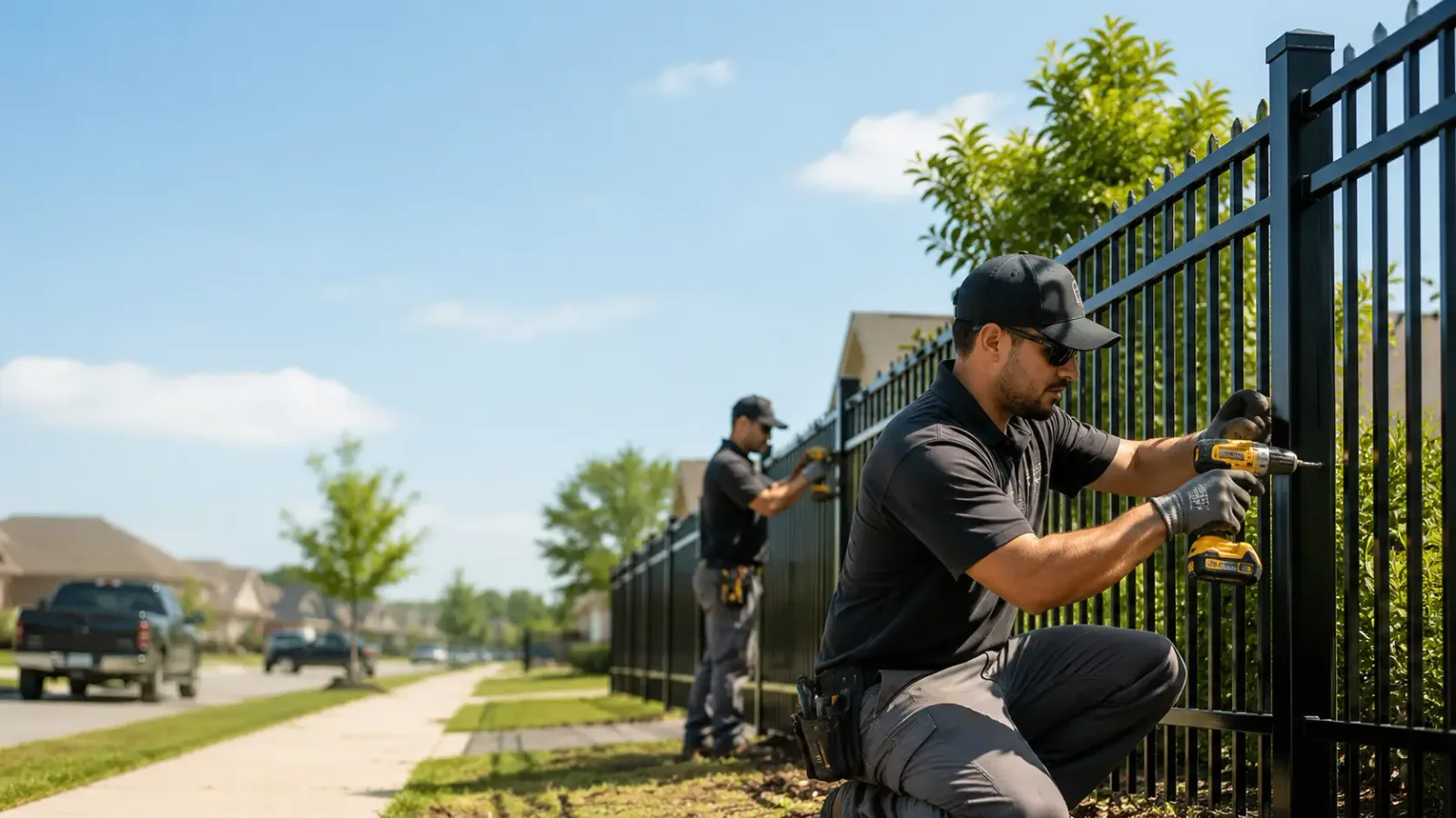 Metal Fence Installation in Four States, WV